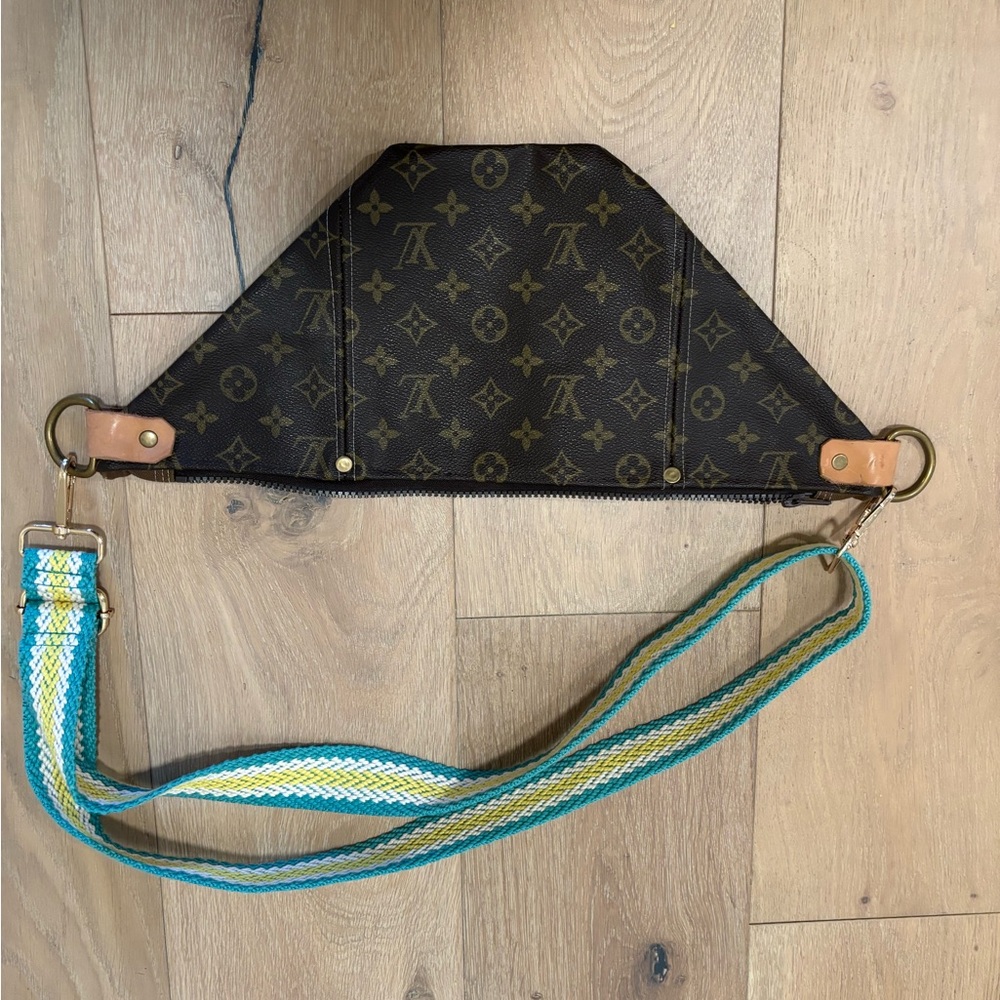 Louis Vuitton Brown Monogram with Multicolor Strap